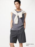 Stretch Easy Shorts (Seersucker) - DARK GRAY