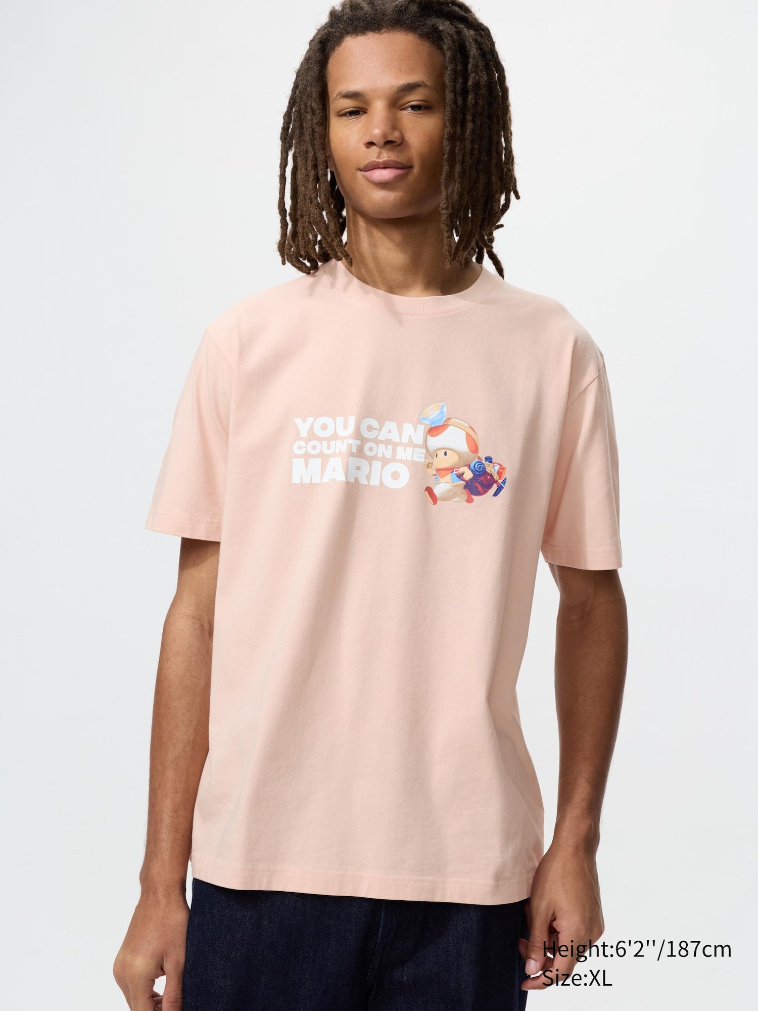 The Super Mario Galaxy Movie UT (Short Sleeve Graphic T-Shirt) - PINK