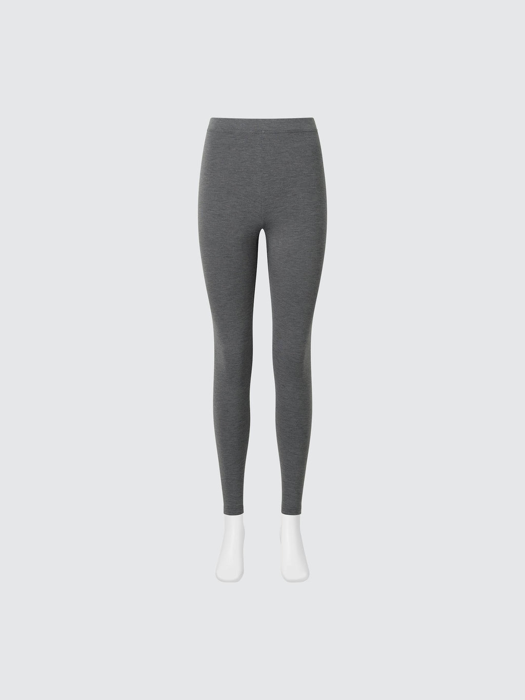 HEATTECH Cotton Leggings Extra Warm - GRAY