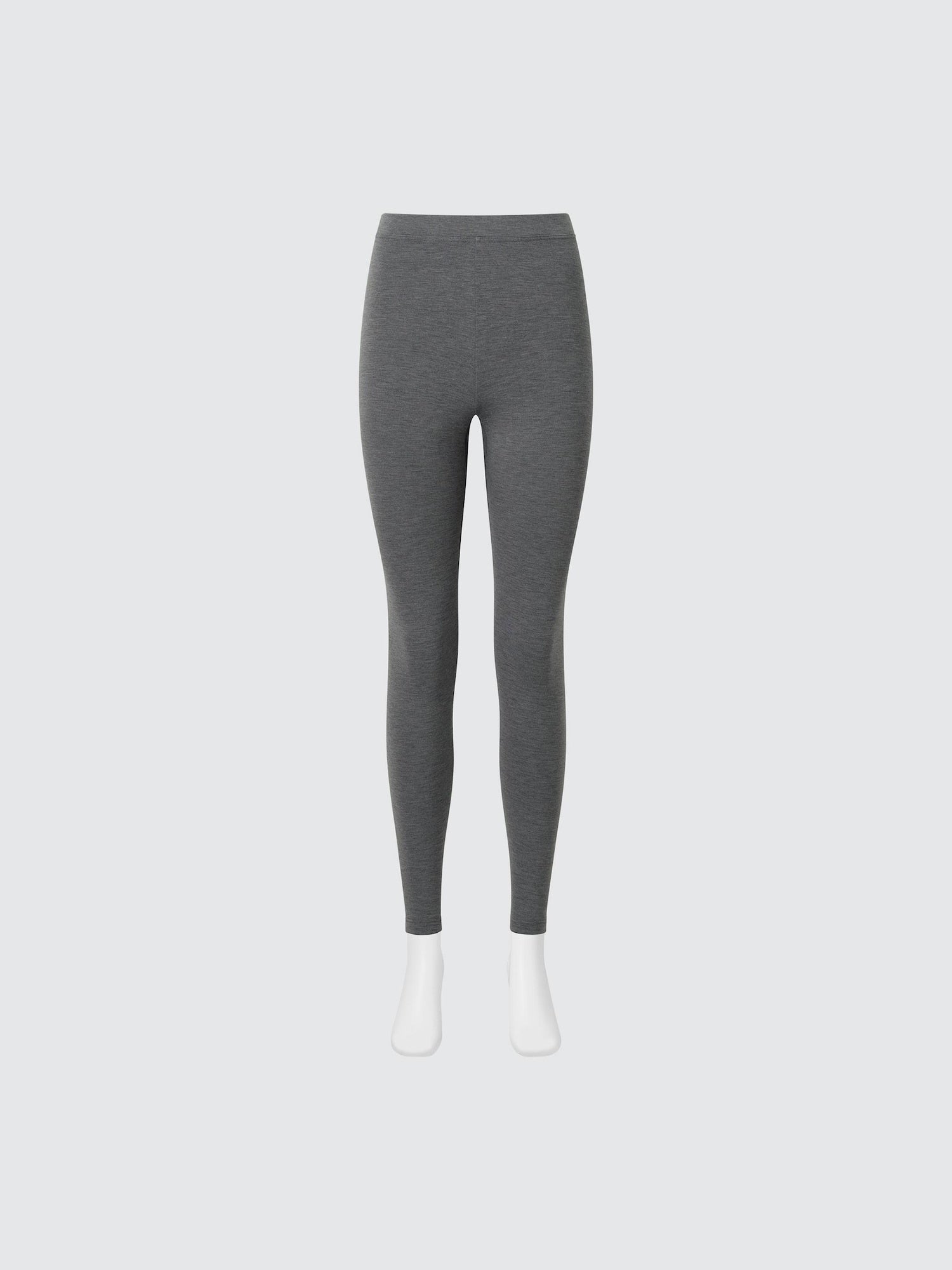 HEATTECH Cotton Leggings Extra Warm - GRAY