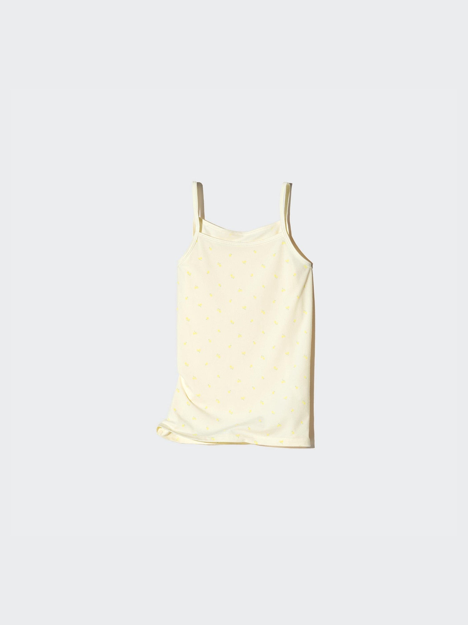 GIRLS AIRism Cotton Blend Camisole - YELLOW
