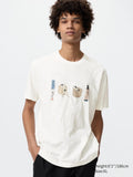 Ukiyo-e Animals UT (Short Sleeve Graphic T-Shirt) - OFF WHITE