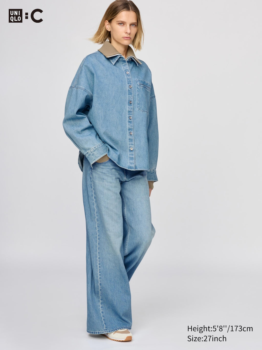 Low Rise Wide Jeans - WHITE