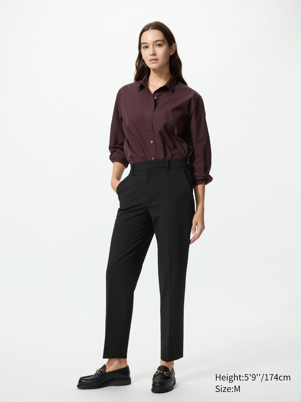 Smart Ankle Pants (Longer Length) - GRAY