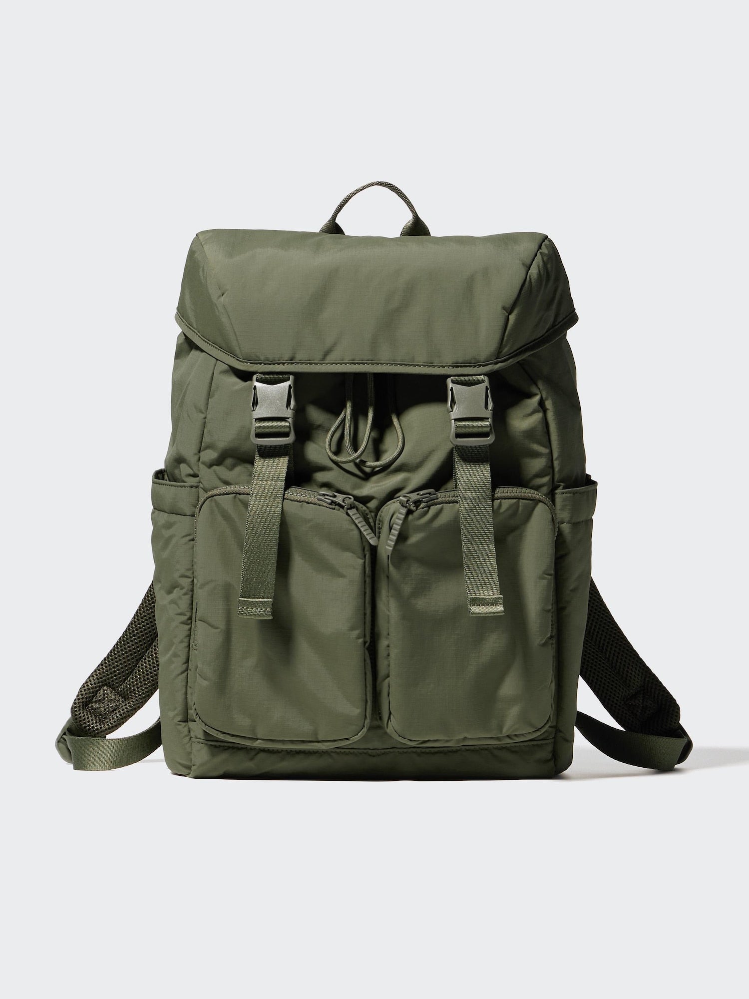 Multi Pocket Backpack - OLIVE