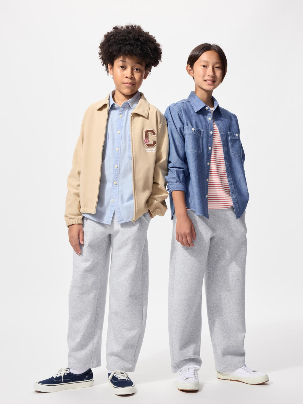 GIRLS Dry Sweat Curve Pants - OFF WHITE