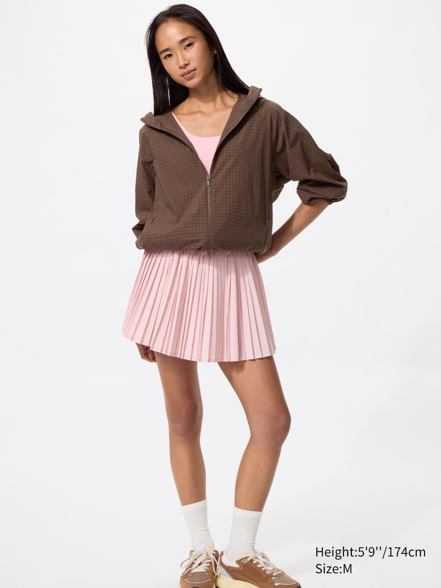 Active Pleated Skort - WHITE