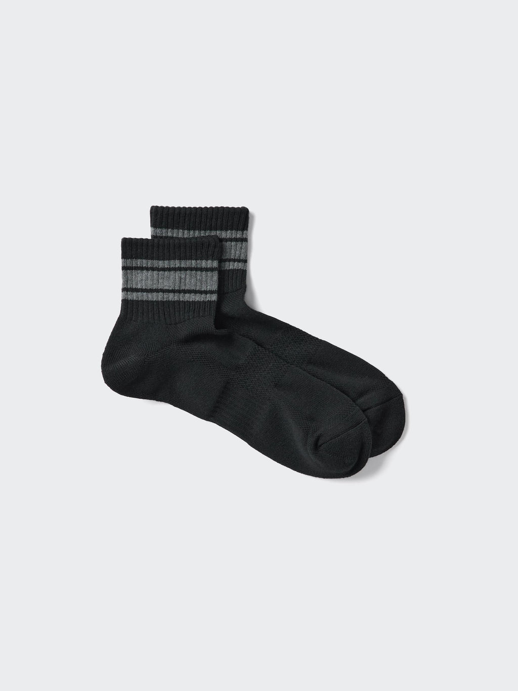 Sports Half Socks - BLACK