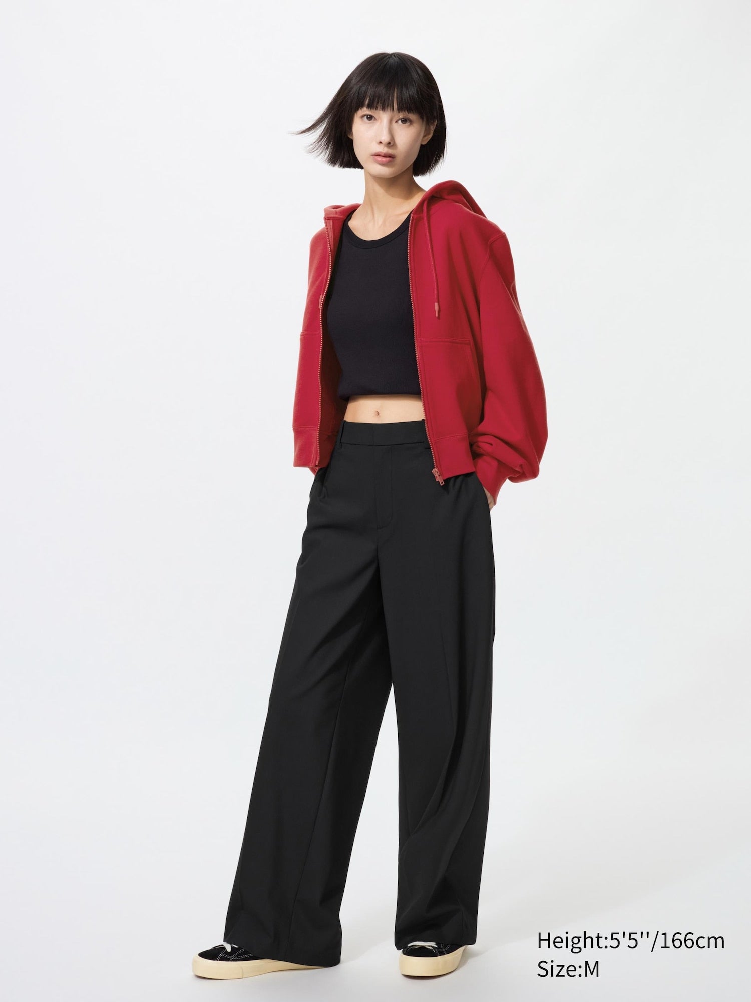 Smart Wide Pants (Regular Length) - GRAY