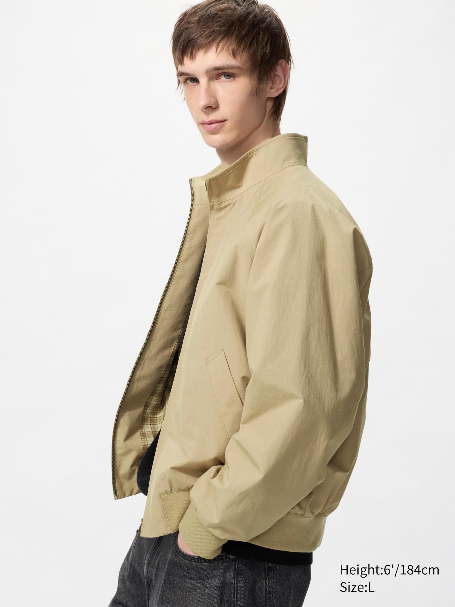Harrington Jacket - BLACK