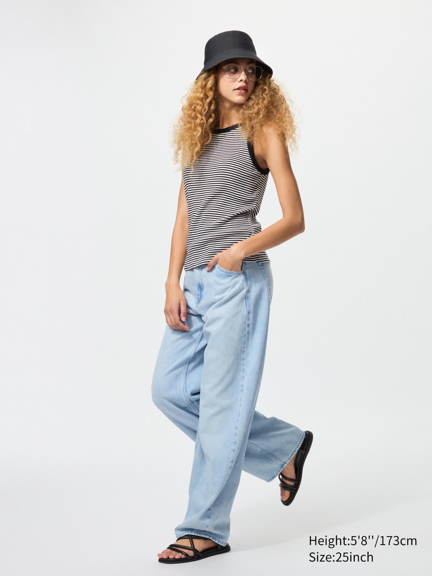Baggy Curve Jeans (Longer Length) - DARK GRAY