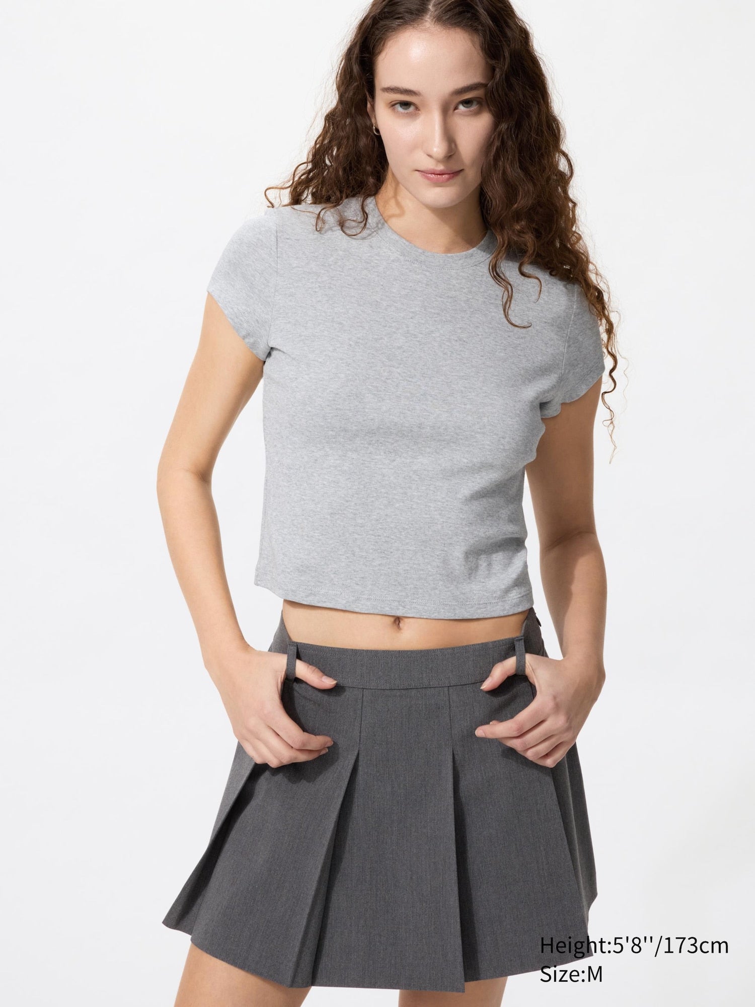 Mini Short Sleeve T-Shirt - WHITE