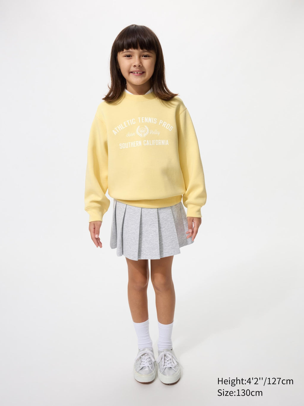 GIRLS Dry Sweat Mini Skort - OFF WHITE