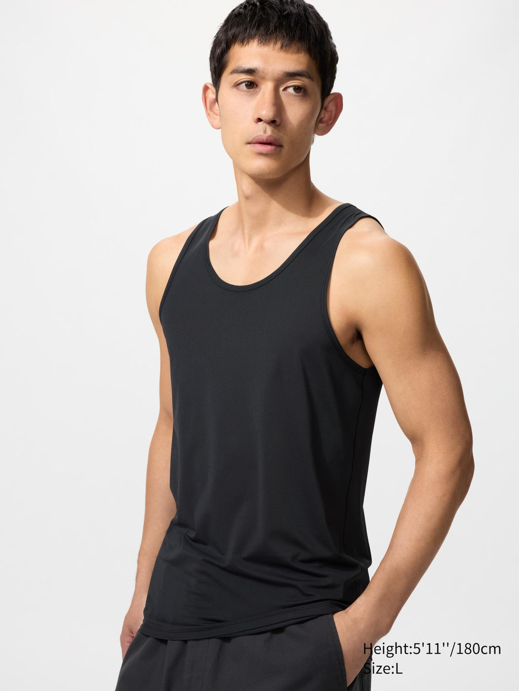 AIRism Anti Odour Mesh Tank Top - WHITE
