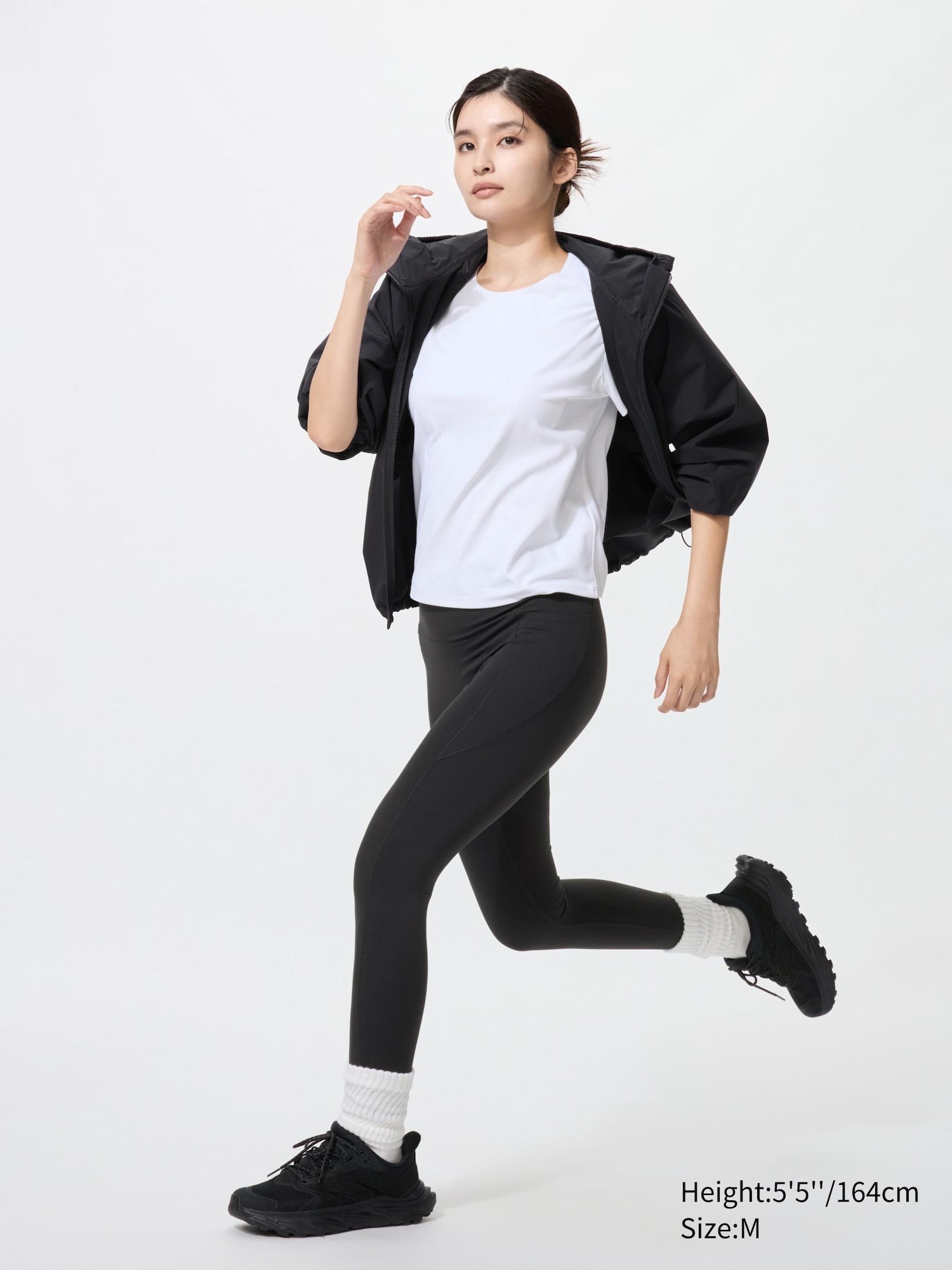 Ultra Stretch Active Leggings - DARK GRAY