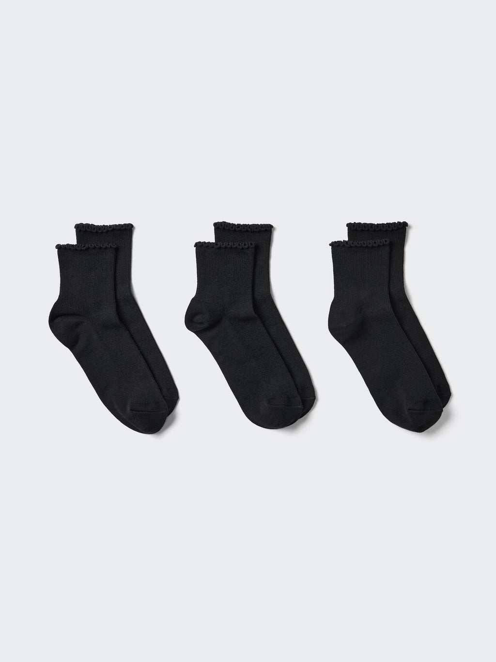 Regular Socks 3 Pairs Crew Mellow - LIGHT BLUE