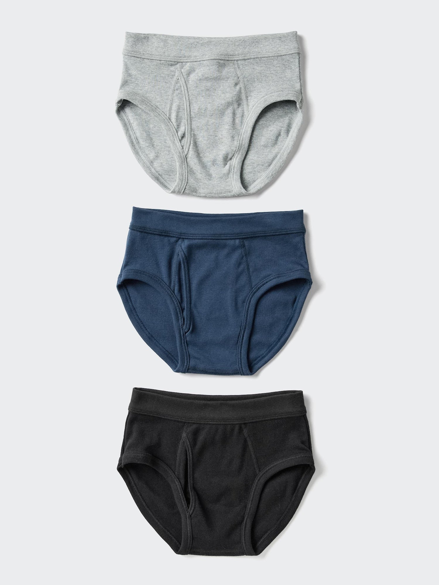 BOYS Briefs 3 Pack - GRAY