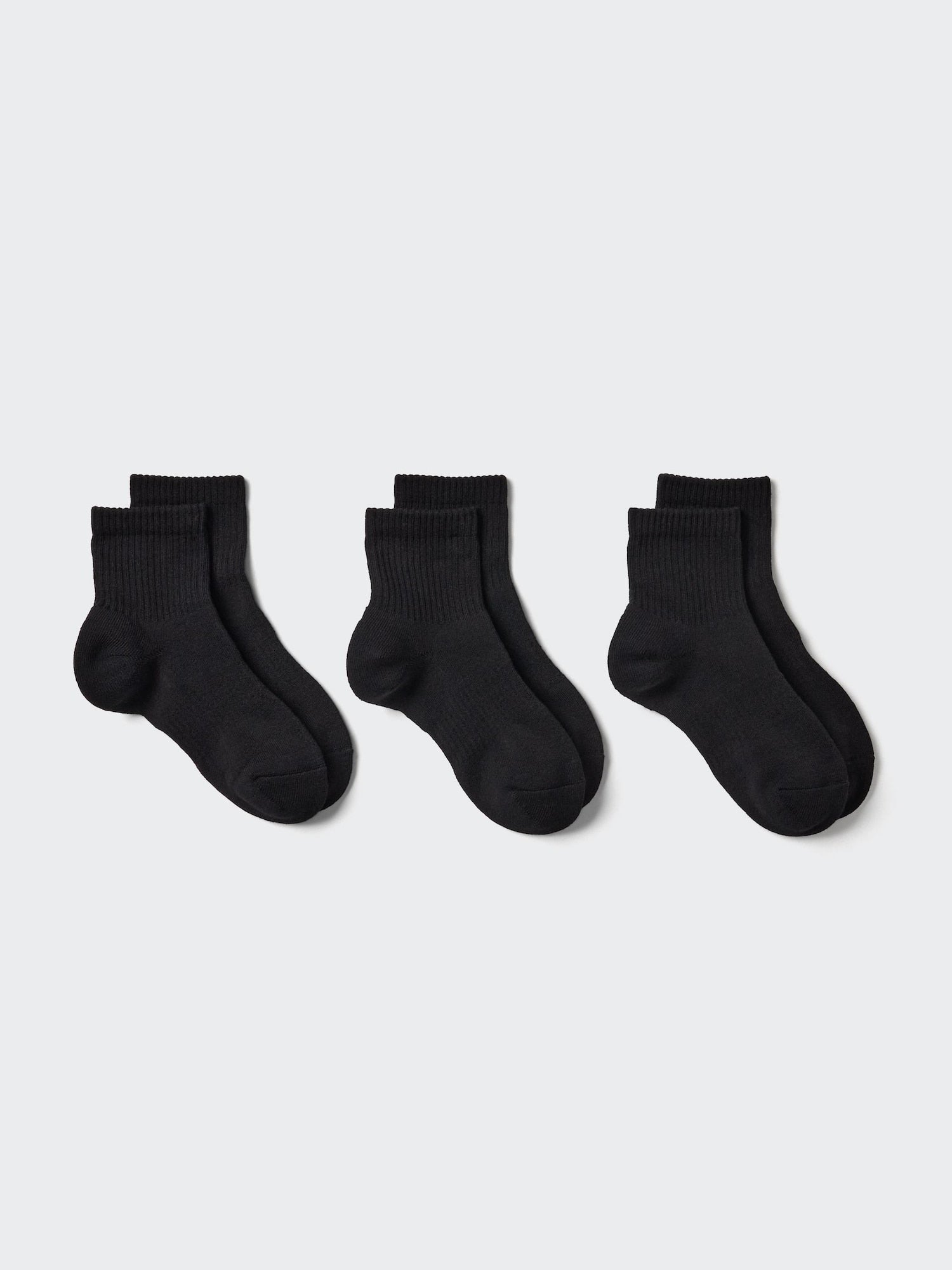 Regular Socks 3 Pairs Ribbed Pile - image 2