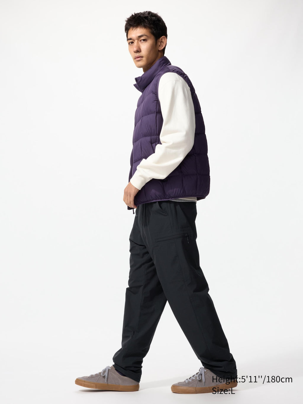 Warm Lined Pants (Regular Length) - KHAKI