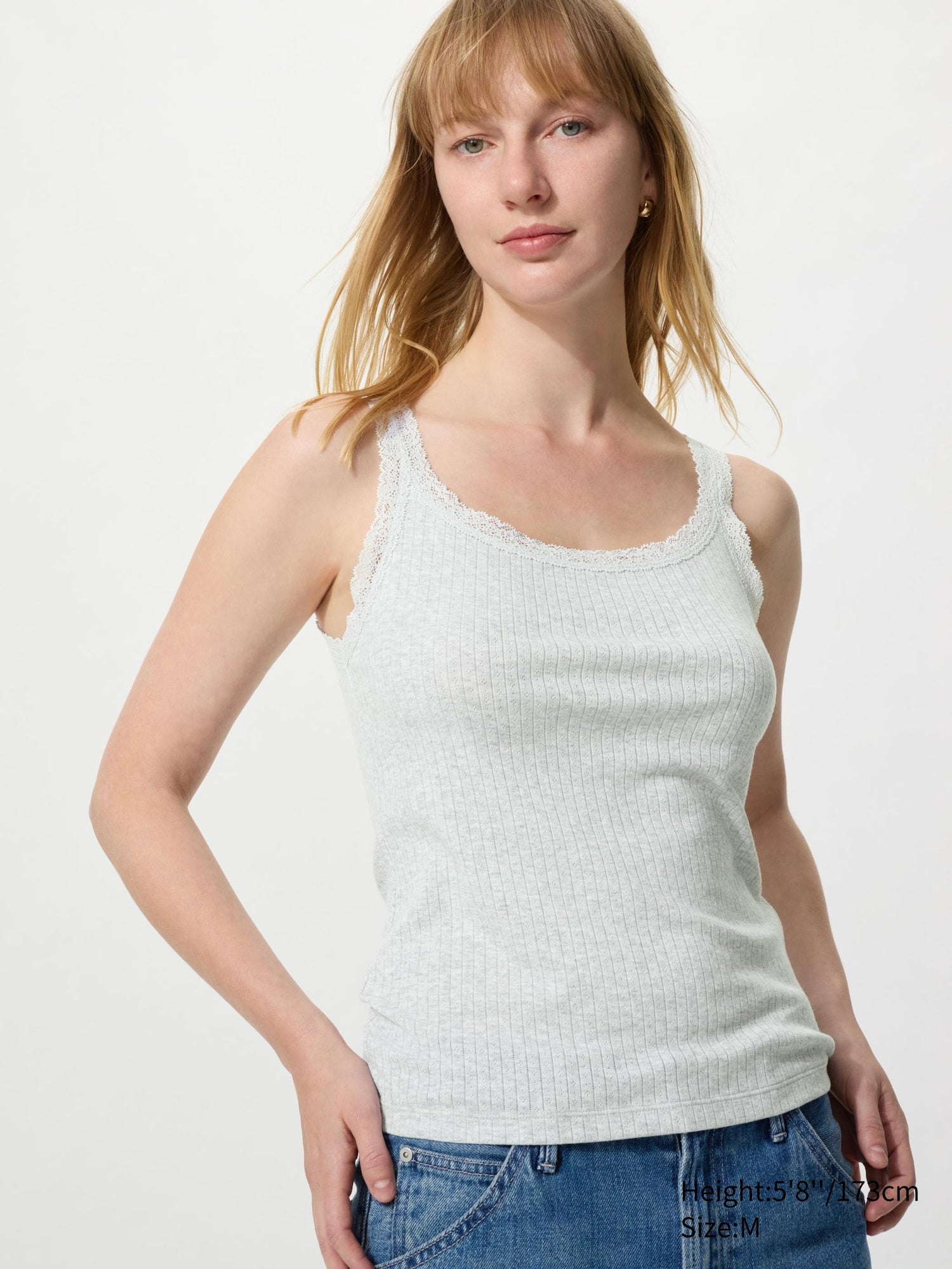 Soft Modal Sleeveless Top - OFF WHITE