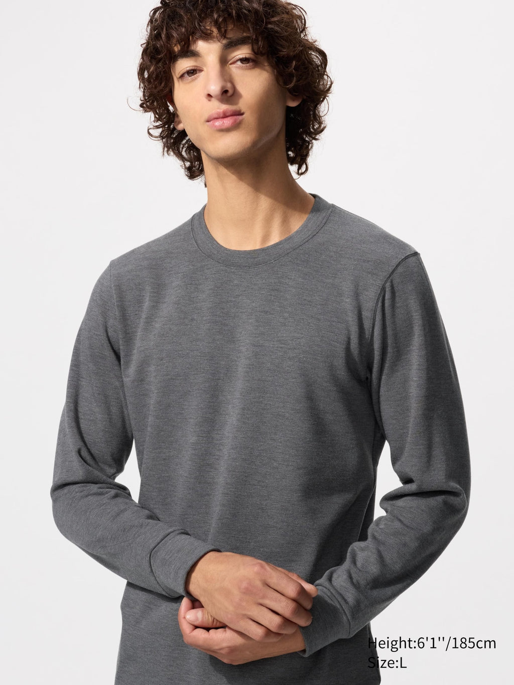 HEATTECH Ultra Warm Crew Neck T - OFF WHITE