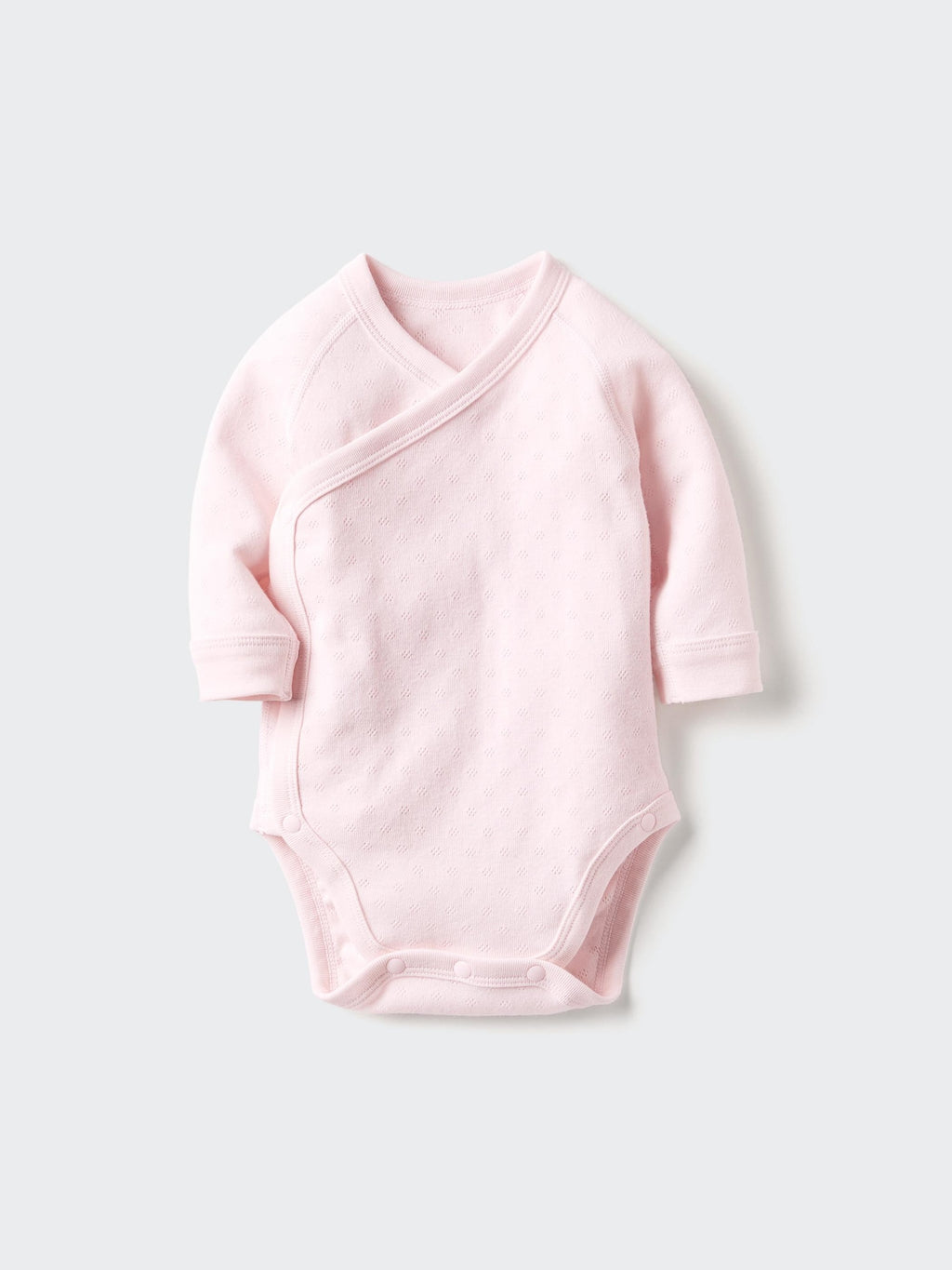 Long Sleeve Bodysuit Pointelle - PINK