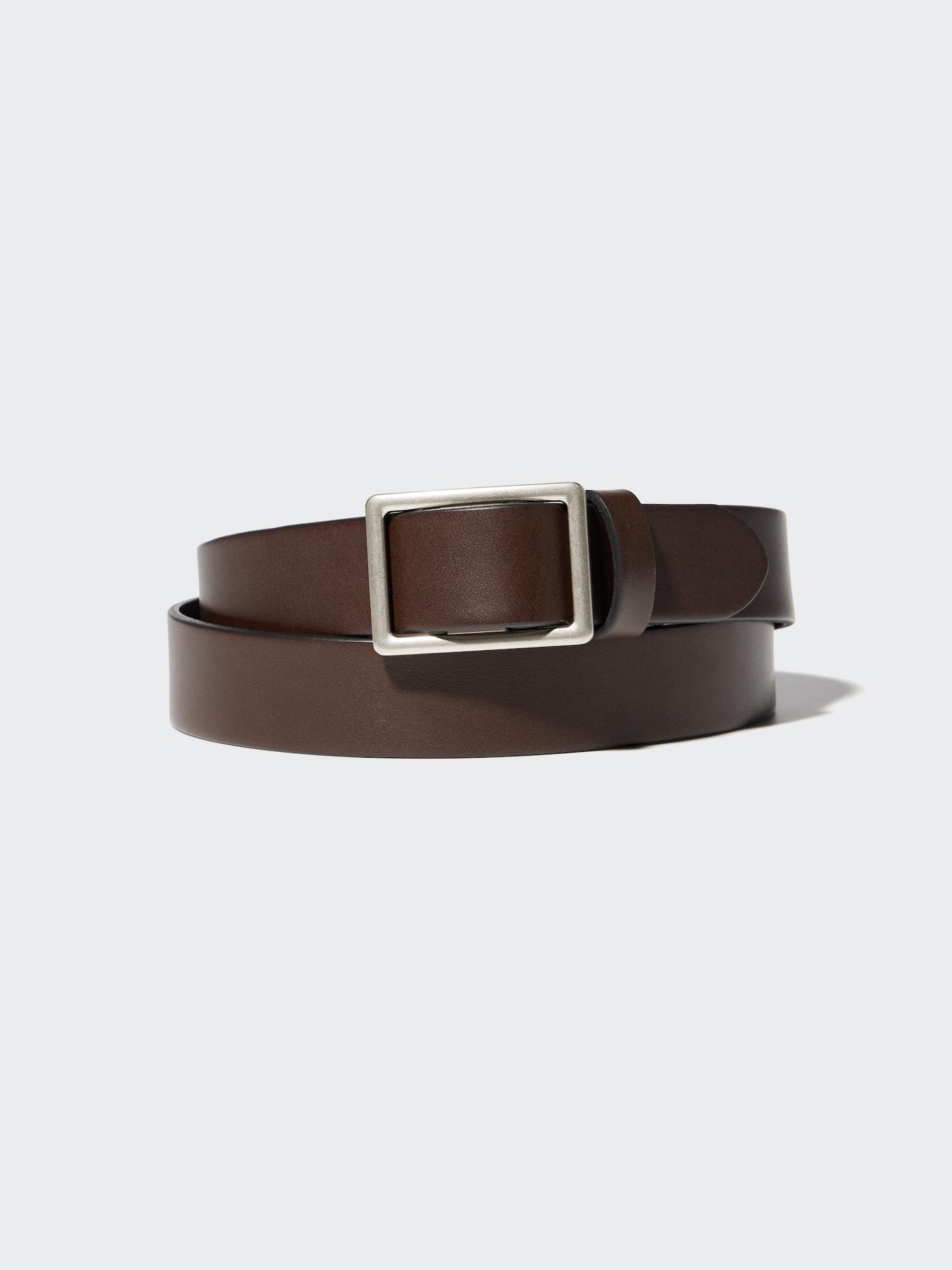 Italian Leather Slide Buckle Belt - image 2