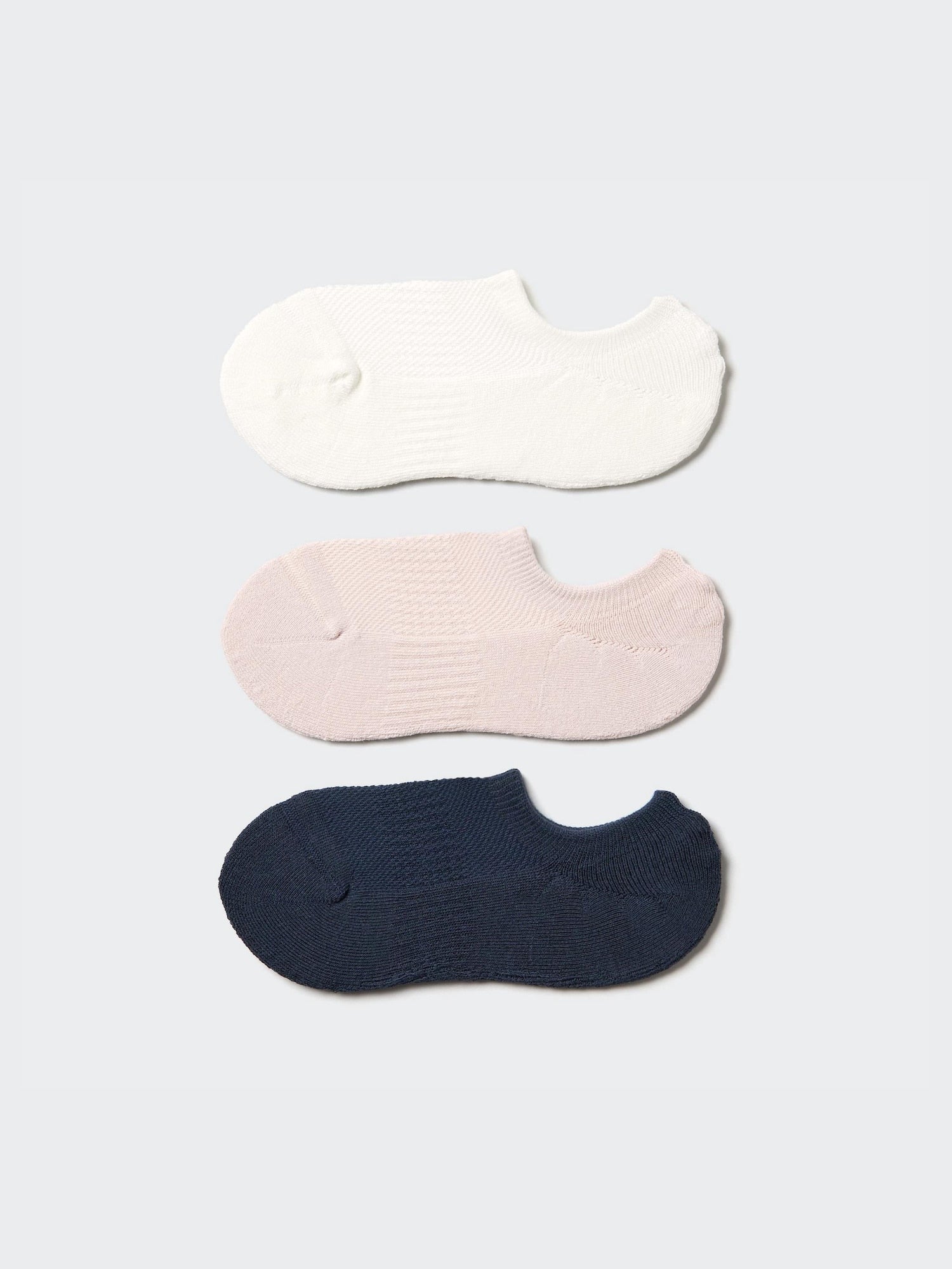 Footsies 3 Pairs (Sports) - BLACK