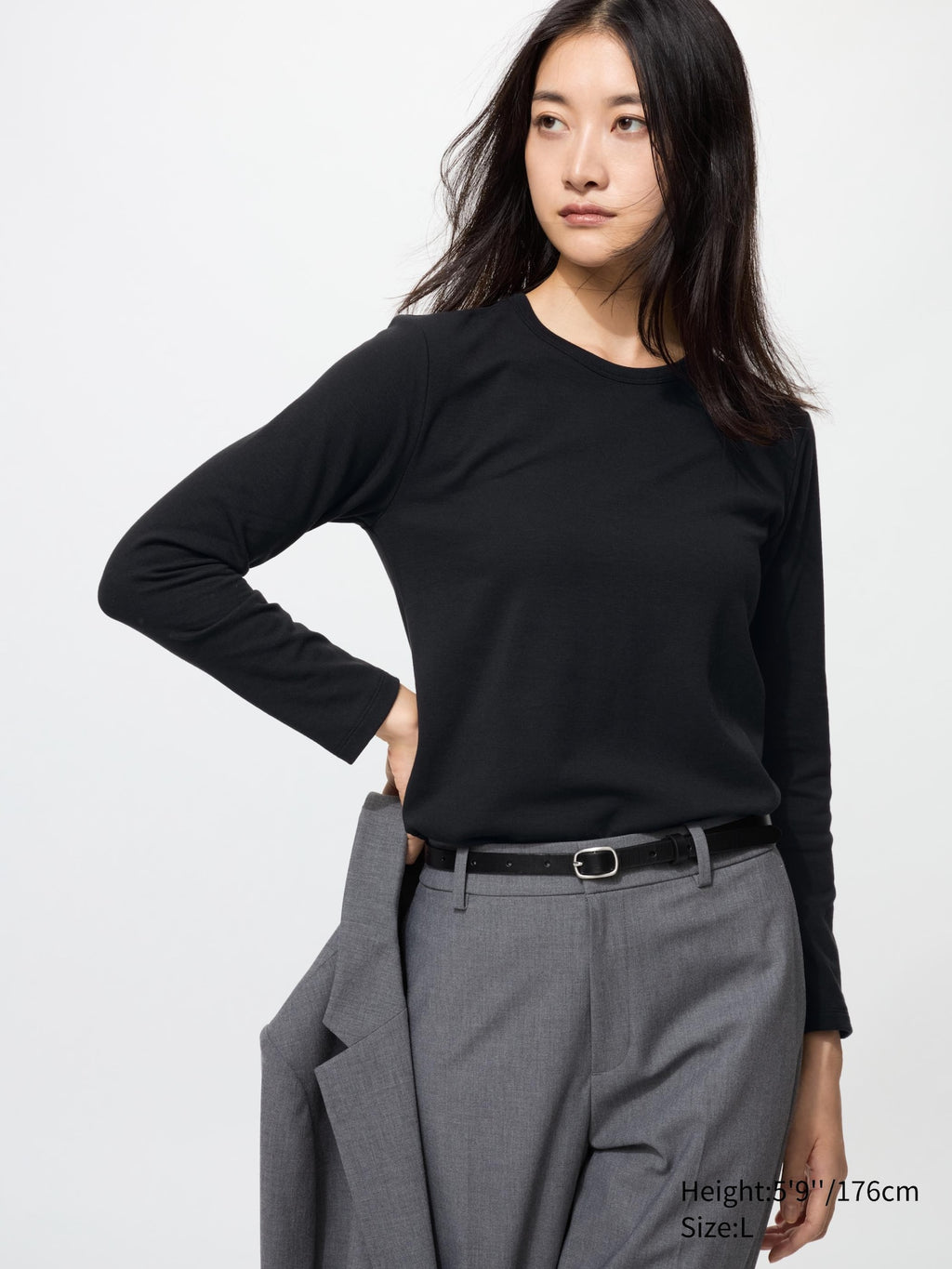 HEATTECH Cotton Crew Neck T-Shirt Extra Warm - image 2