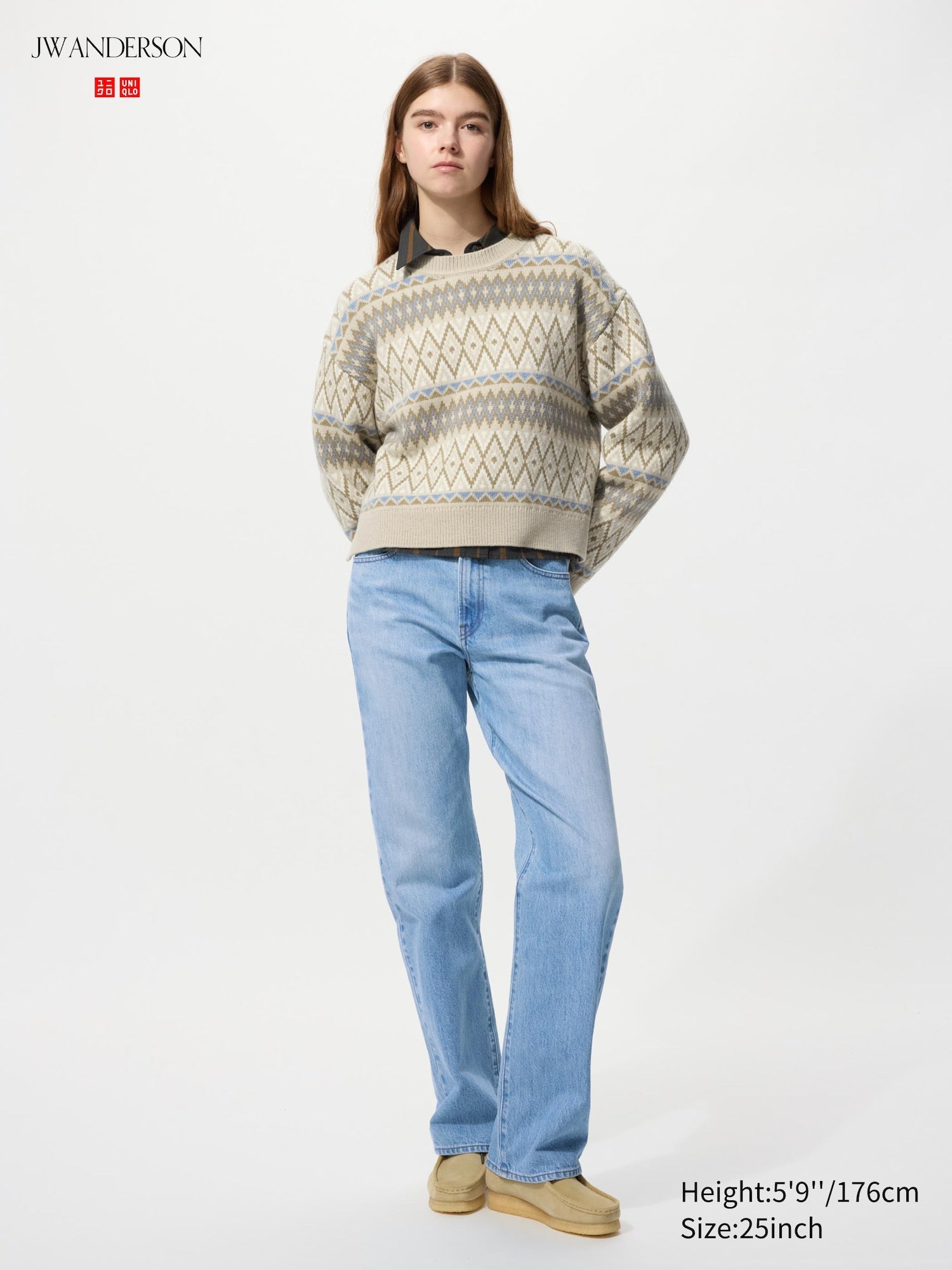 Straight Jeans (Longer Length) - BLUE