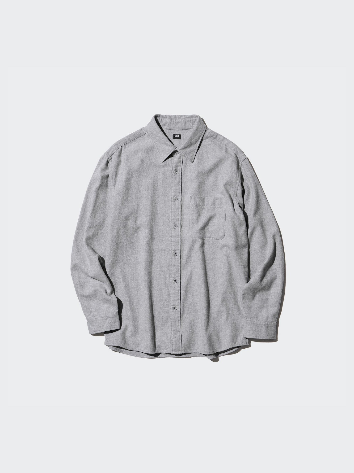 Flannel Long Sleeve Shirt - OFF WHITE