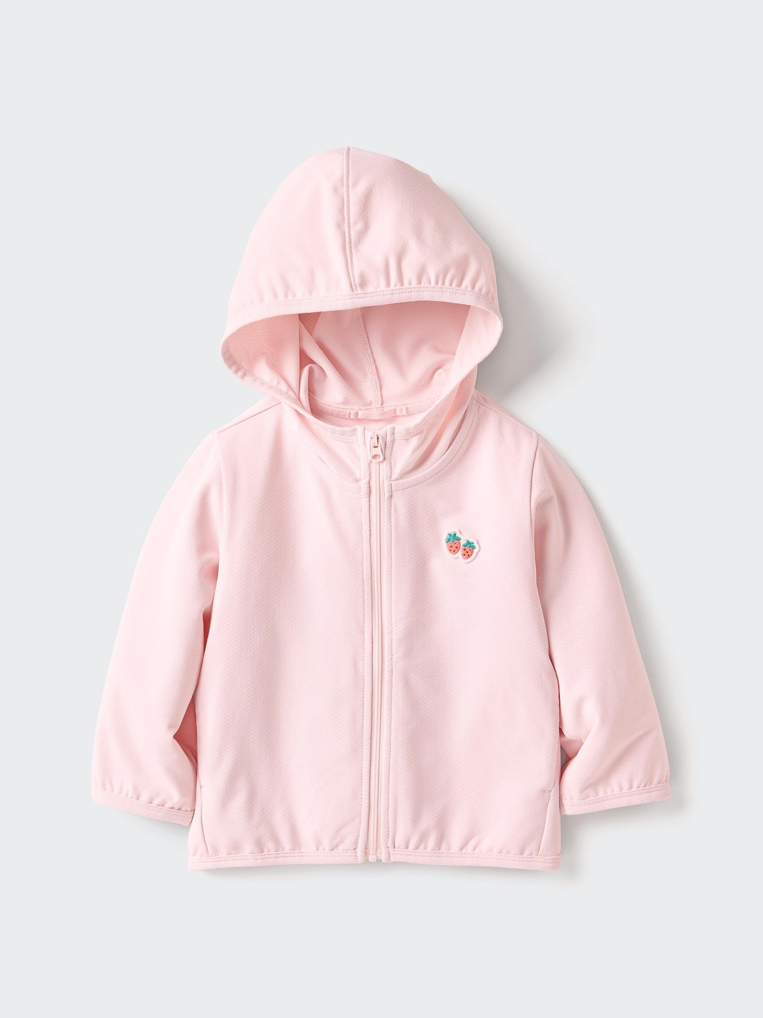 UV Protection Mesh Hoodie - WHITE