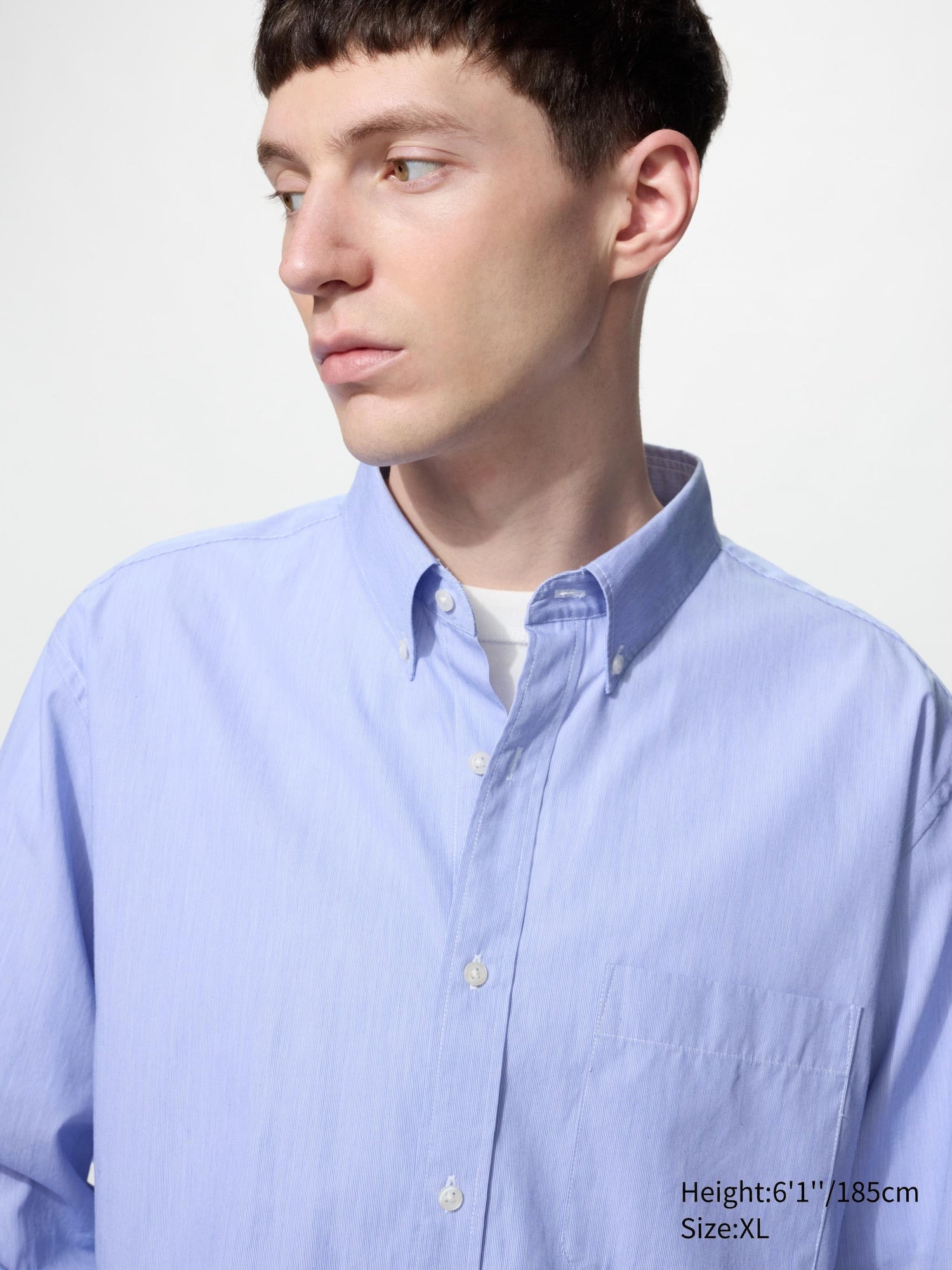 Broadcloth Shirt Long Sleeve - RED