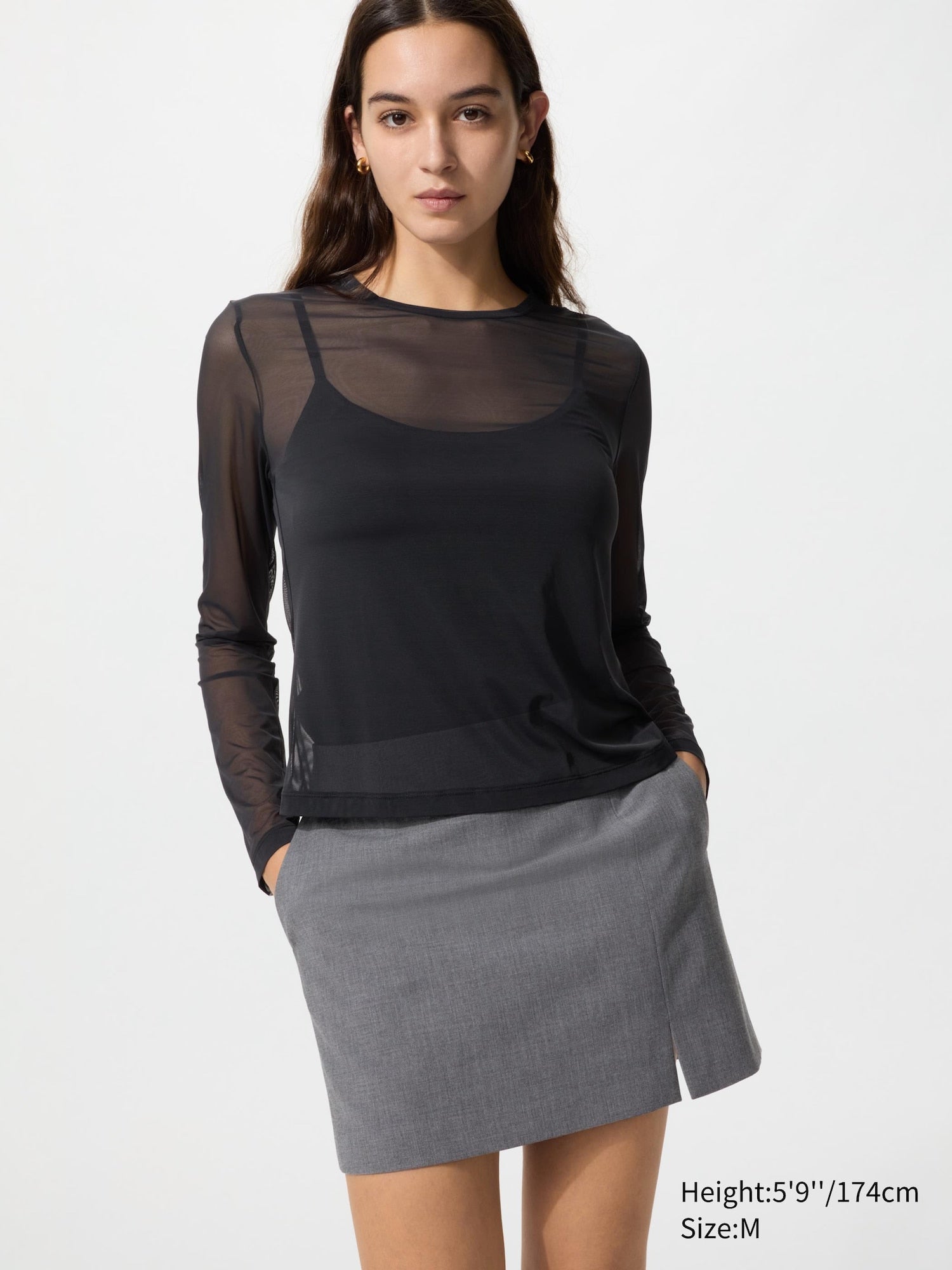 Slit Skort - OFF WHITE