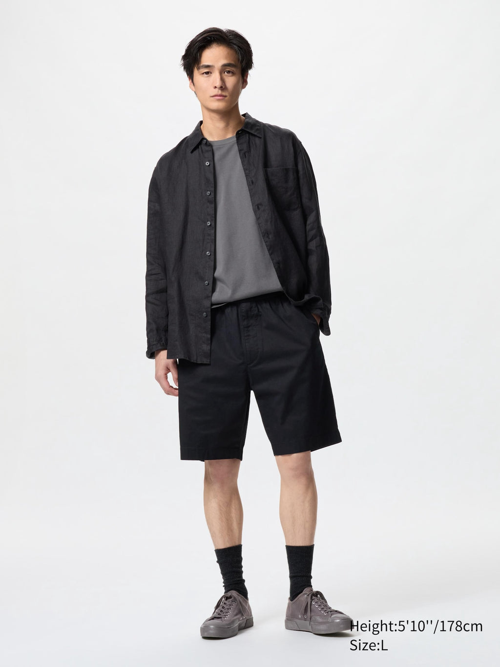 Stretch Easy Shorts - BLACK