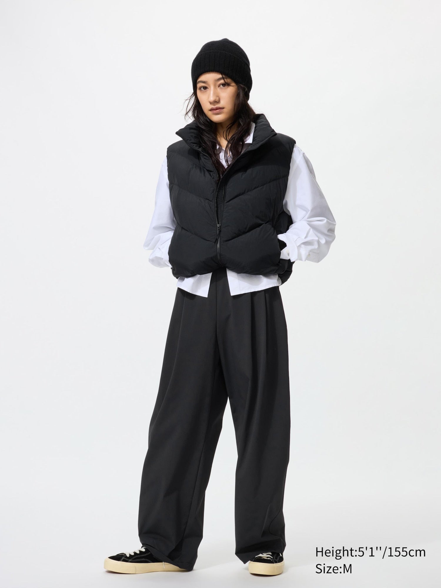 Ultra Stretch Active Wide Pants (Shorter Length) - DARK GRAY