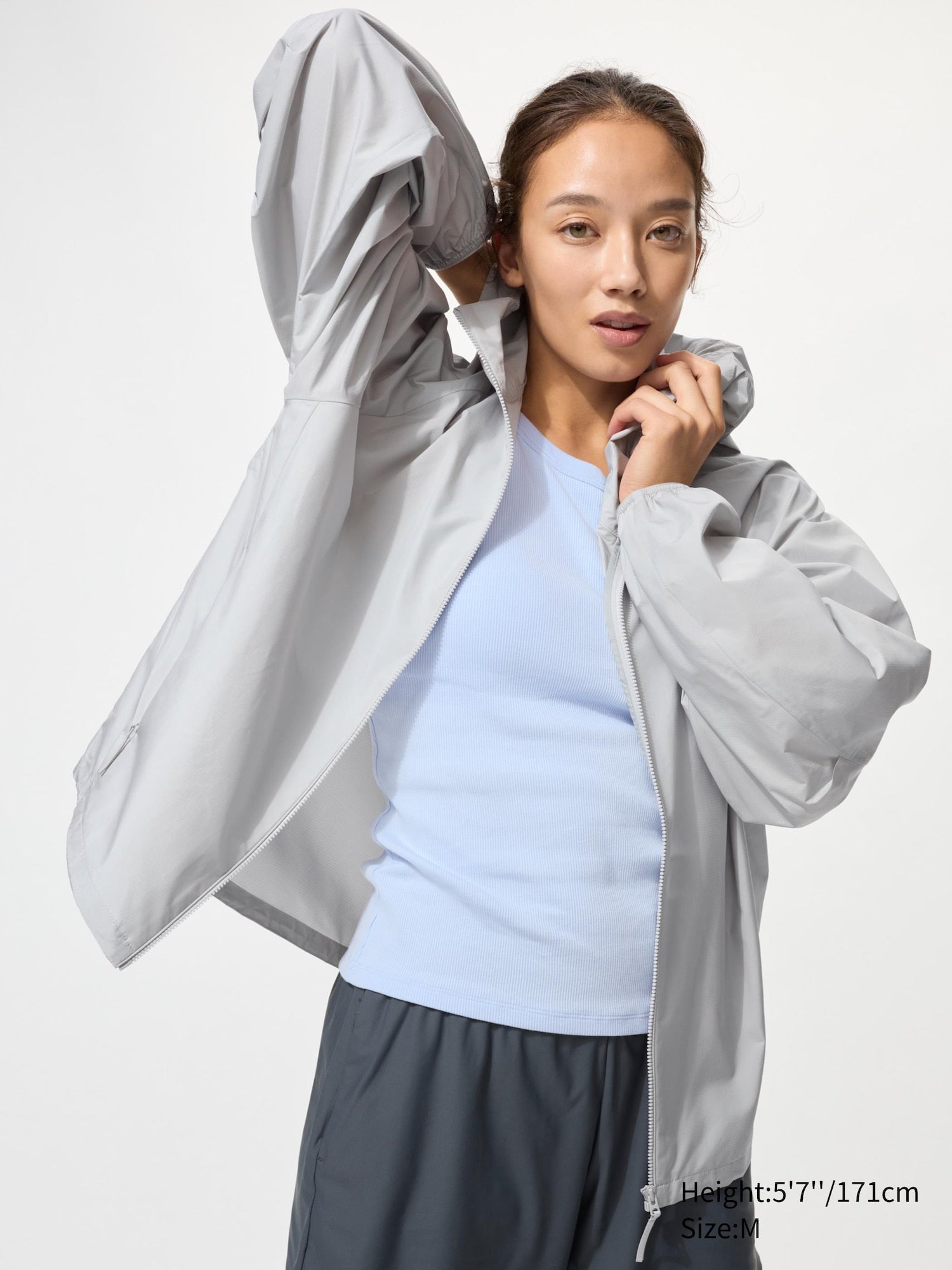 Pocketable UV Protection Parka - image 2