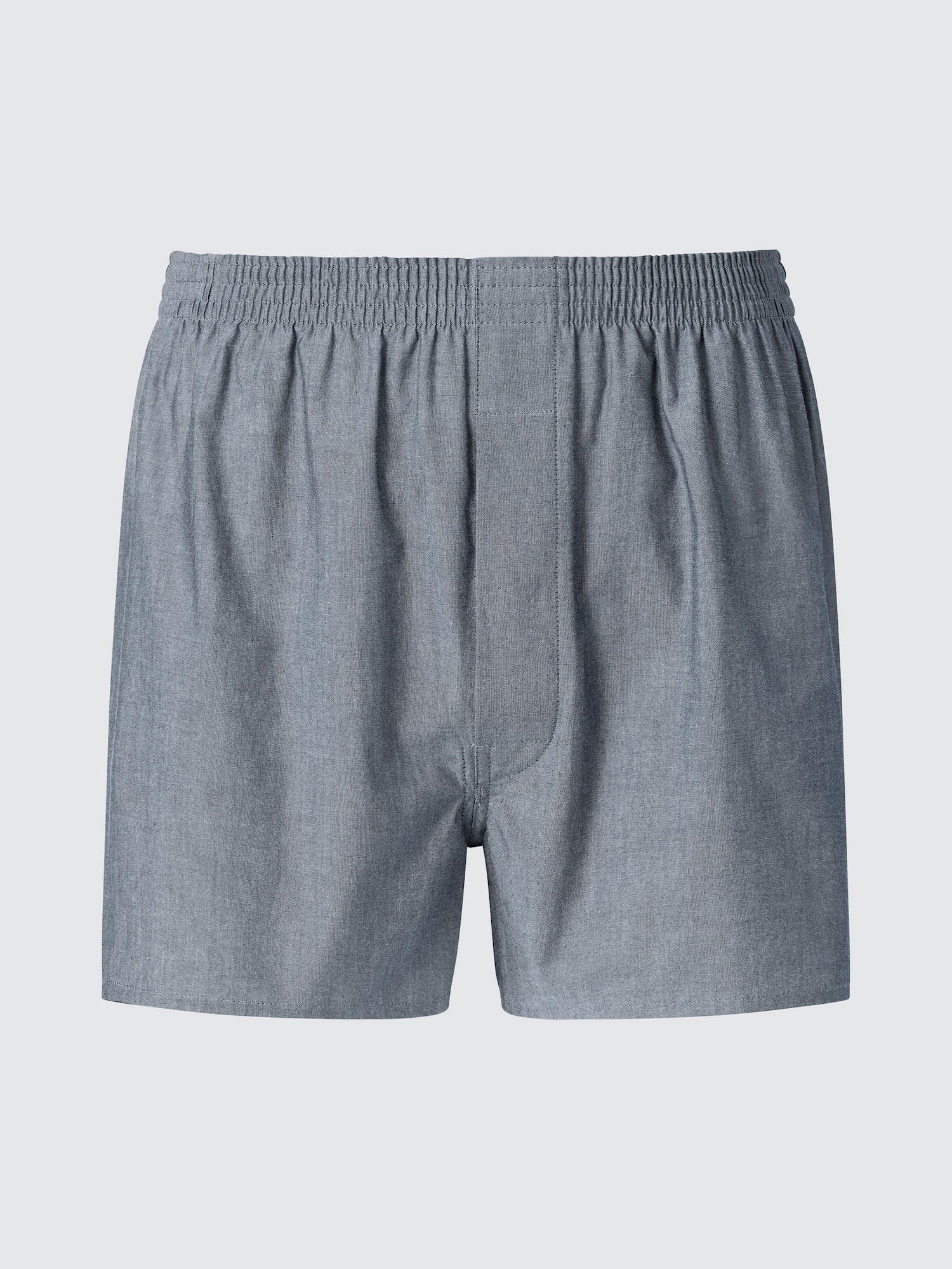 Woven Broadcloth Trunks - GRAY