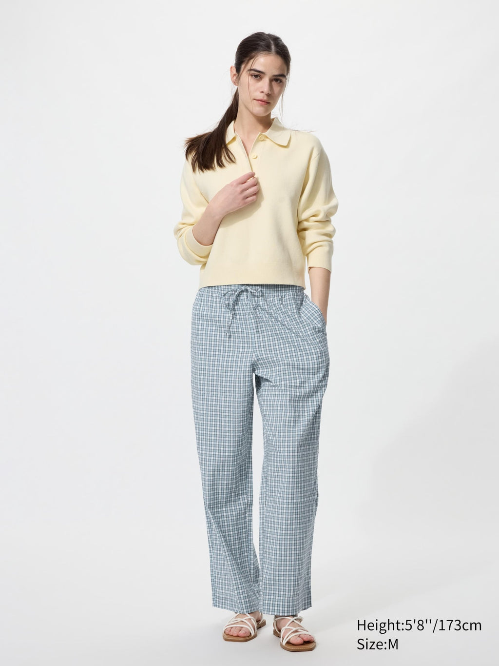 Easy Pants Check - PINK