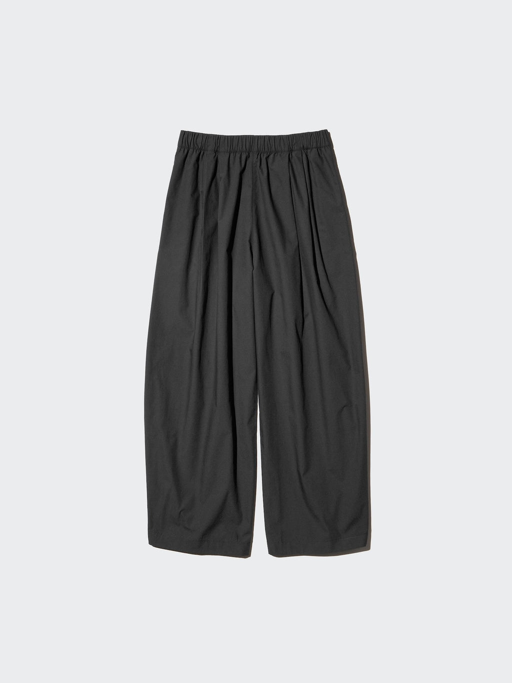 Cotton Volume Easy Pants - GRAY