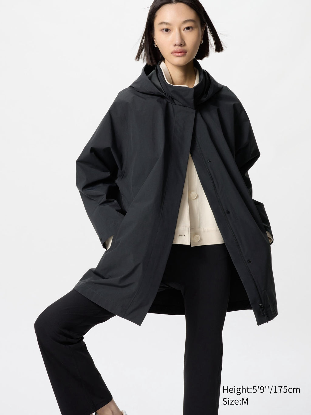 Blocktech Half Coat - OFF WHITE