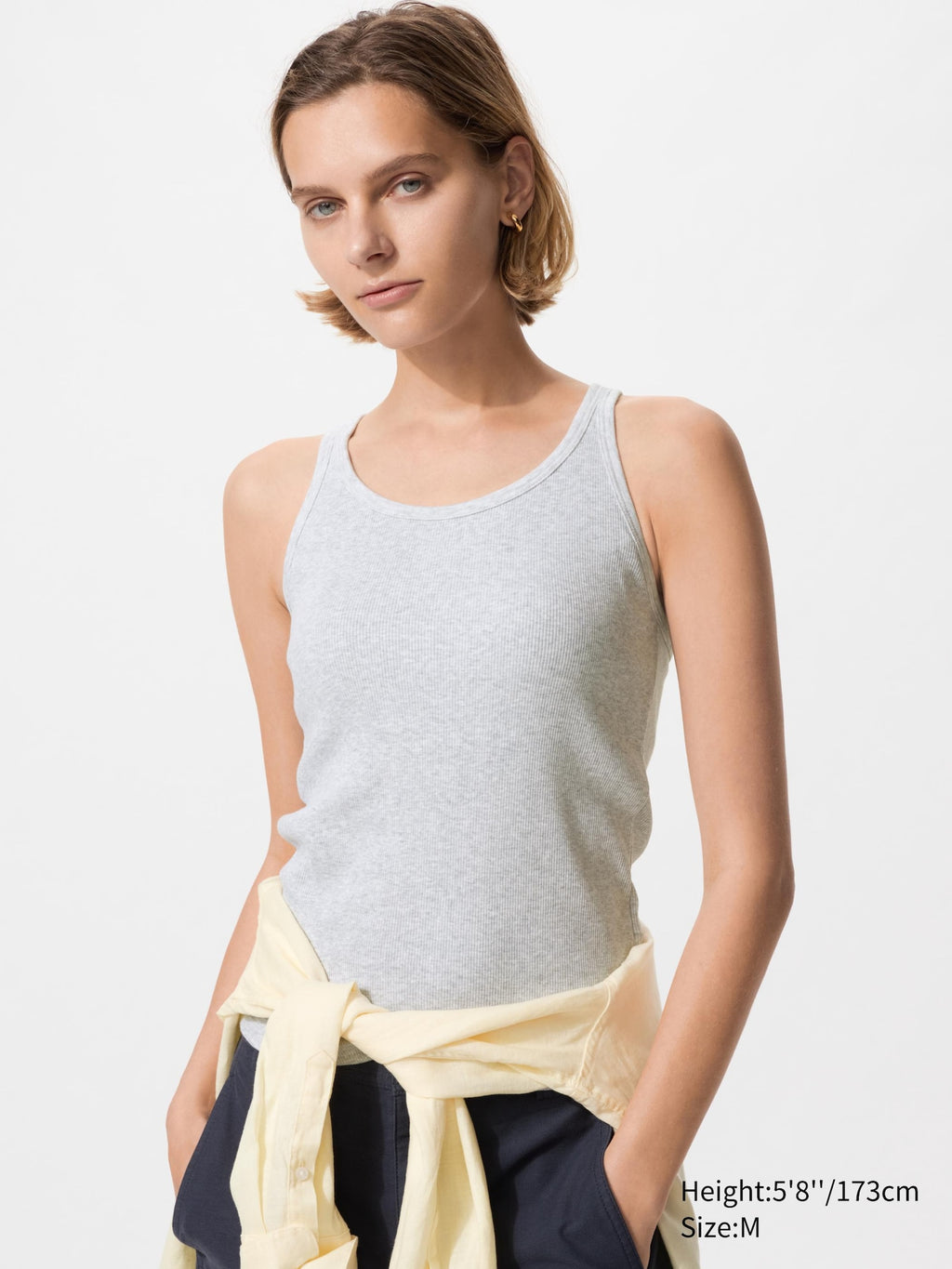 Racer Back Bra Top - WHITE