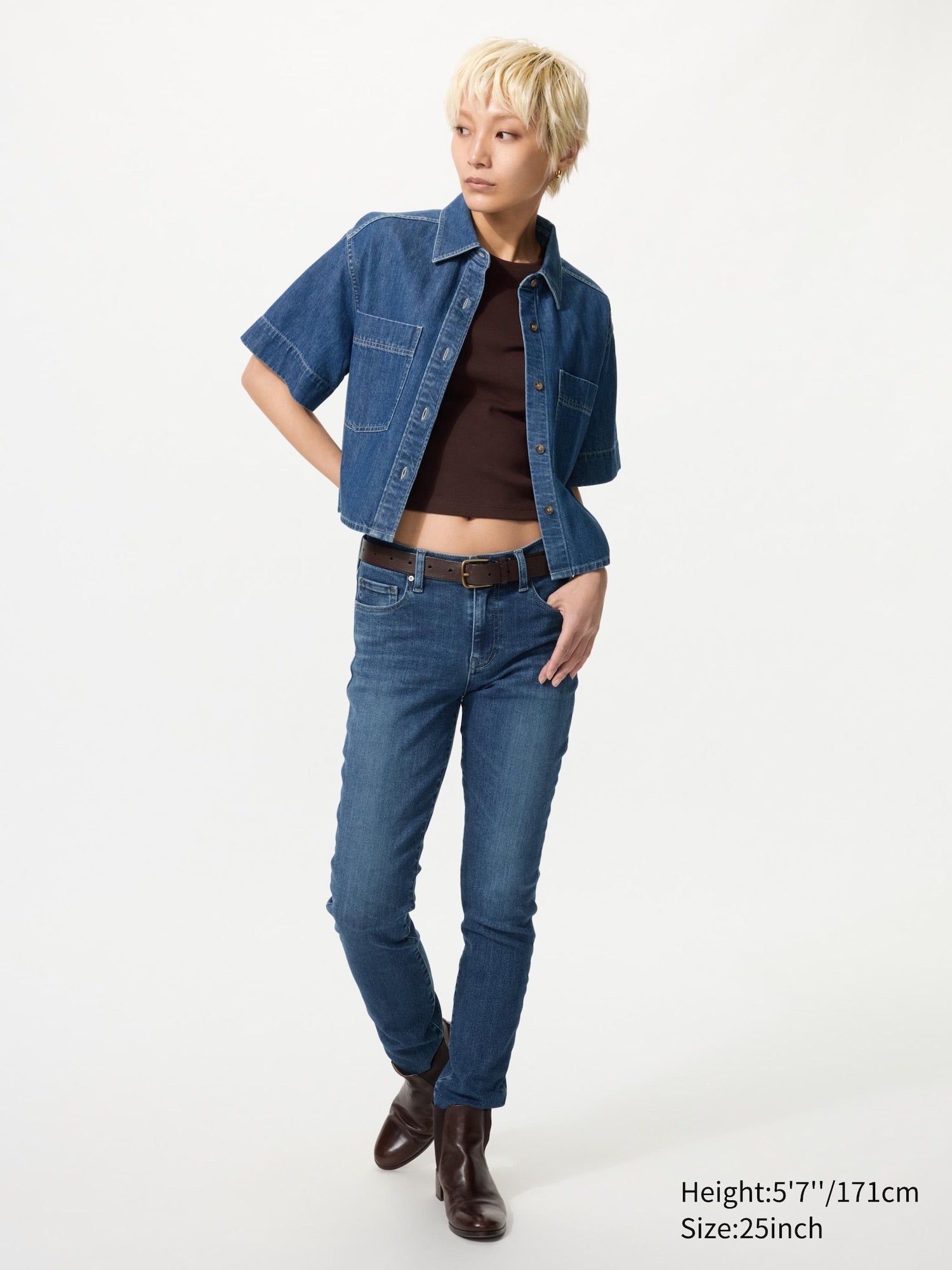 Ultra Stretch Skinny Jeans - BLACK