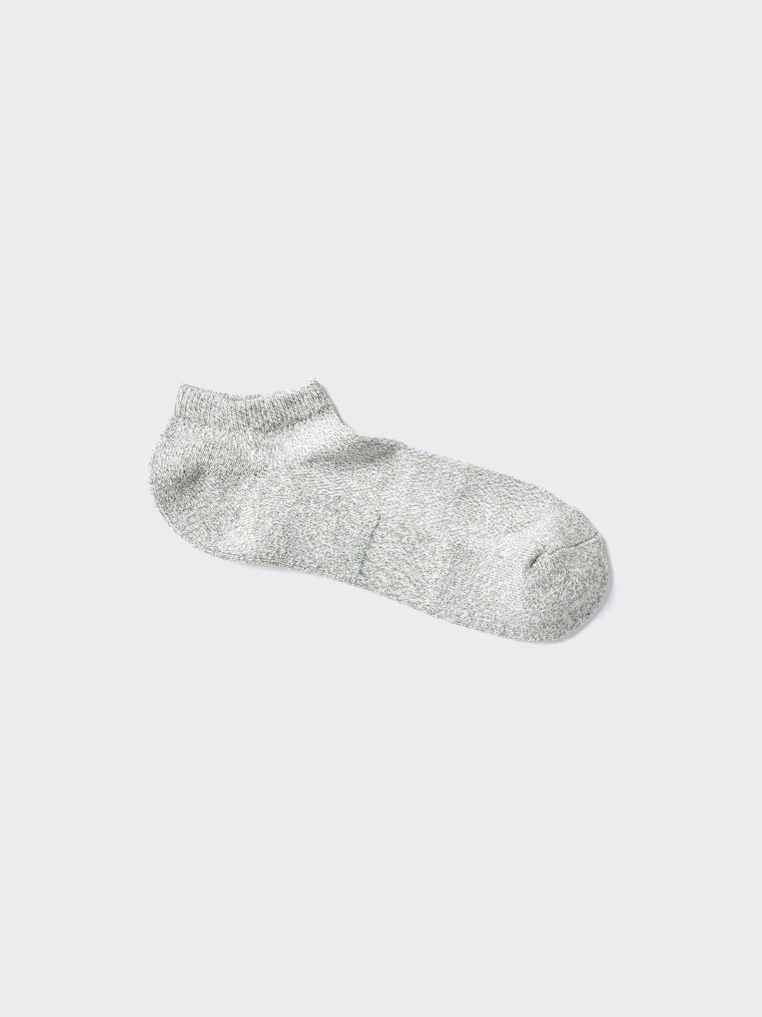 Short Socks (Pile) (Mesh) - GRAY
