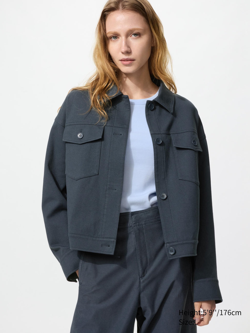 Jersey Relaxed Jacket - OFF WHITE