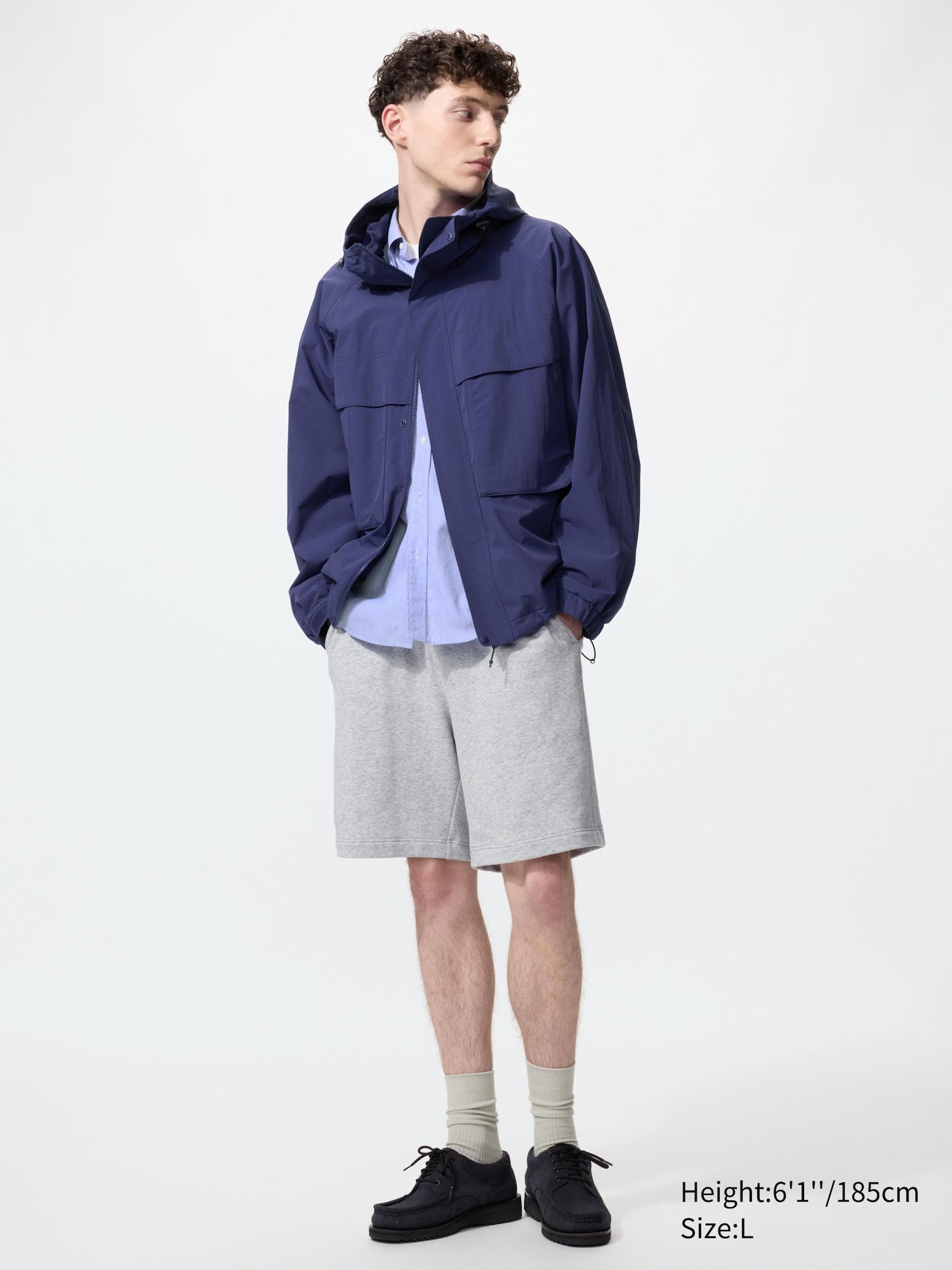 Ultra Stretch Sweat Shorts - OFF WHITE