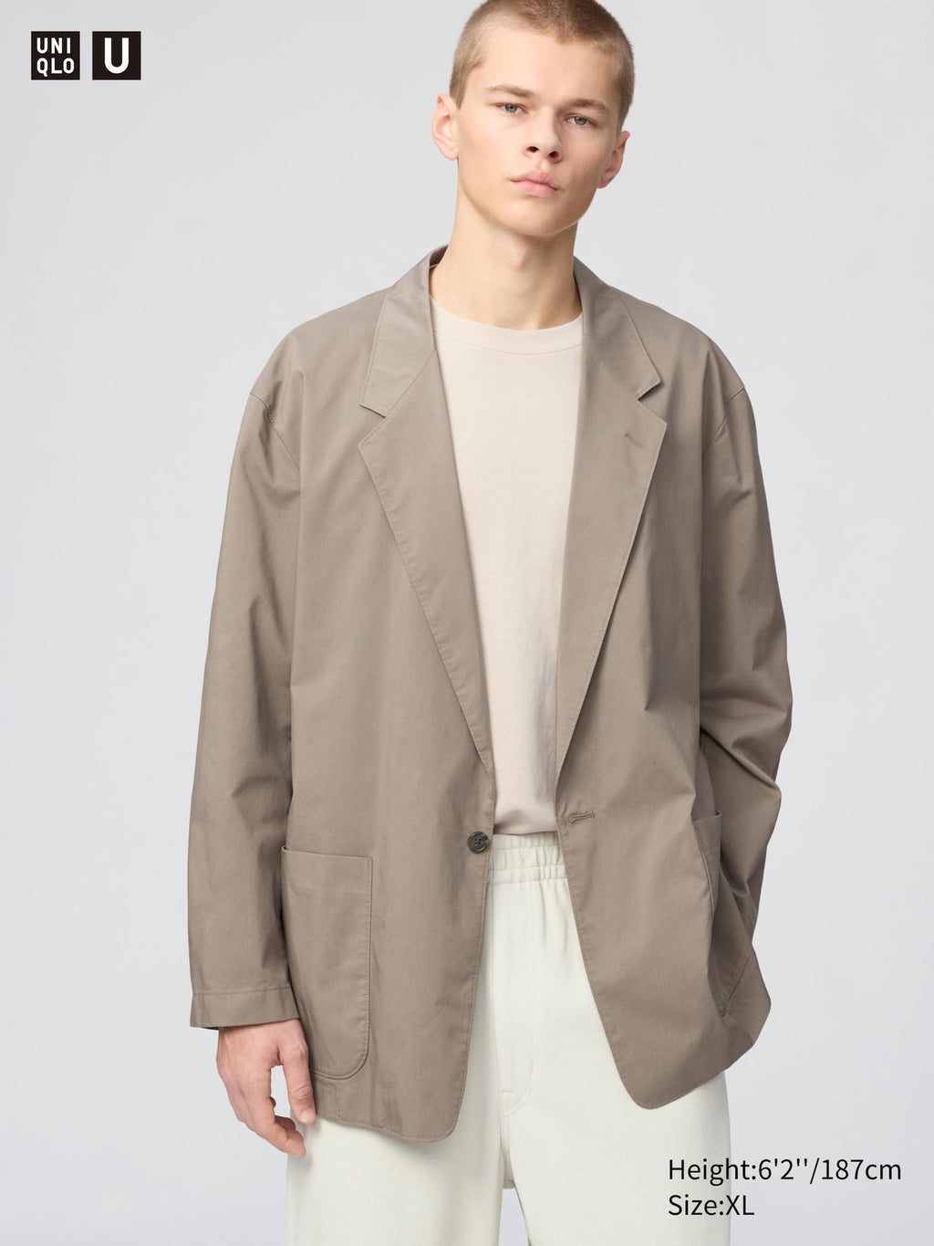 Relax Fit Jacket - BLACK