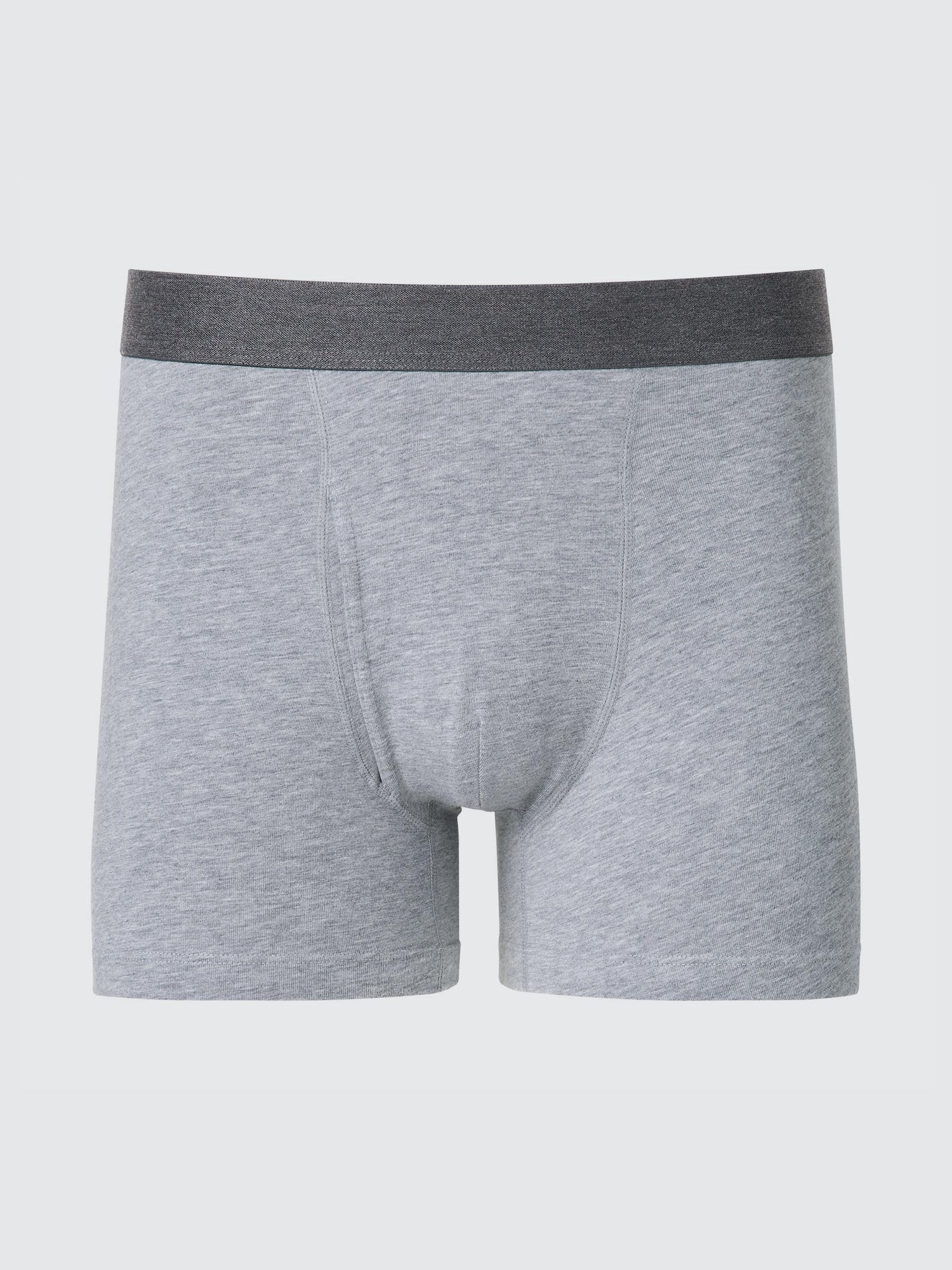 Cotton Boxer Briefs - GRAY