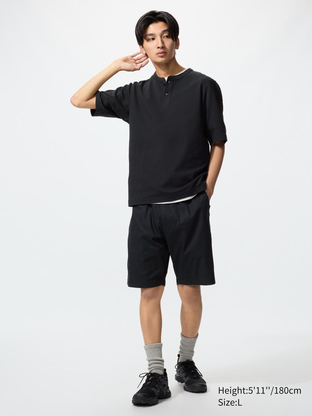 Stretch Easy Shorts - DARK GRAY