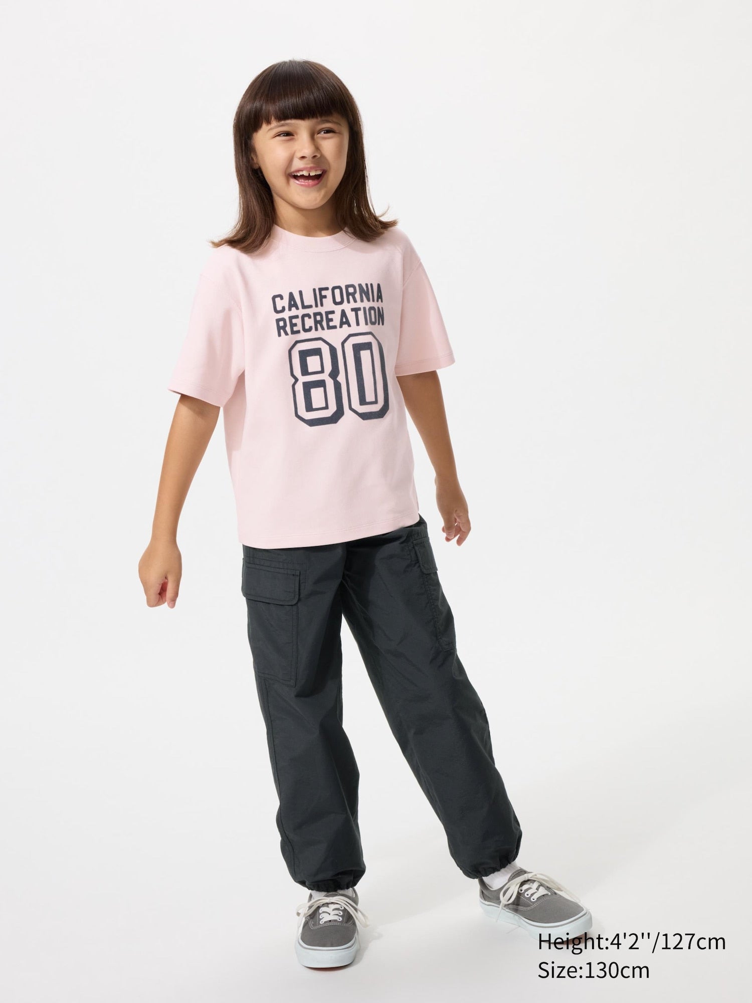 KIDS Cargo Jogger Pants - OFF WHITE